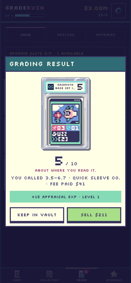 GradeRush screenshot