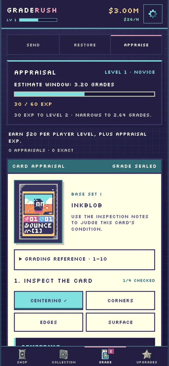 GradeRush screenshot
