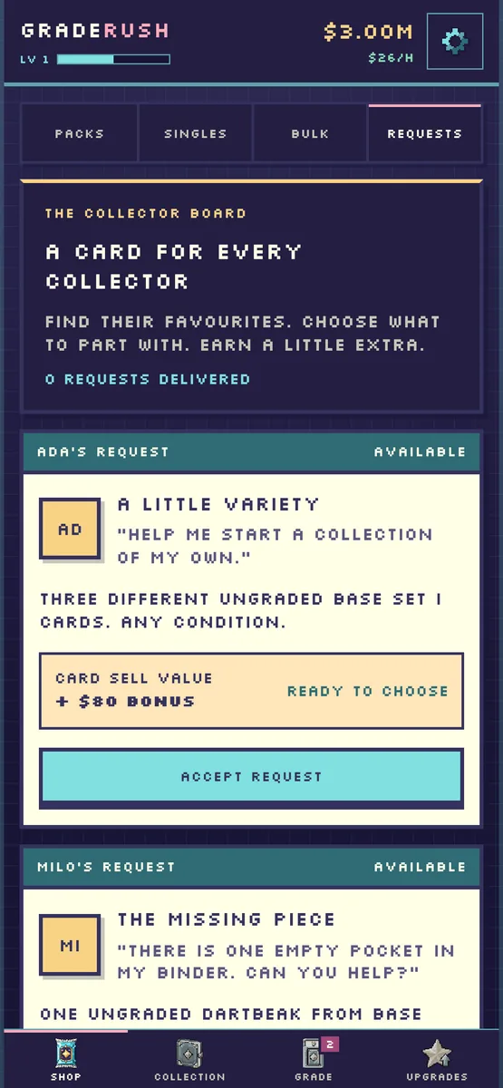 GradeRush screenshot